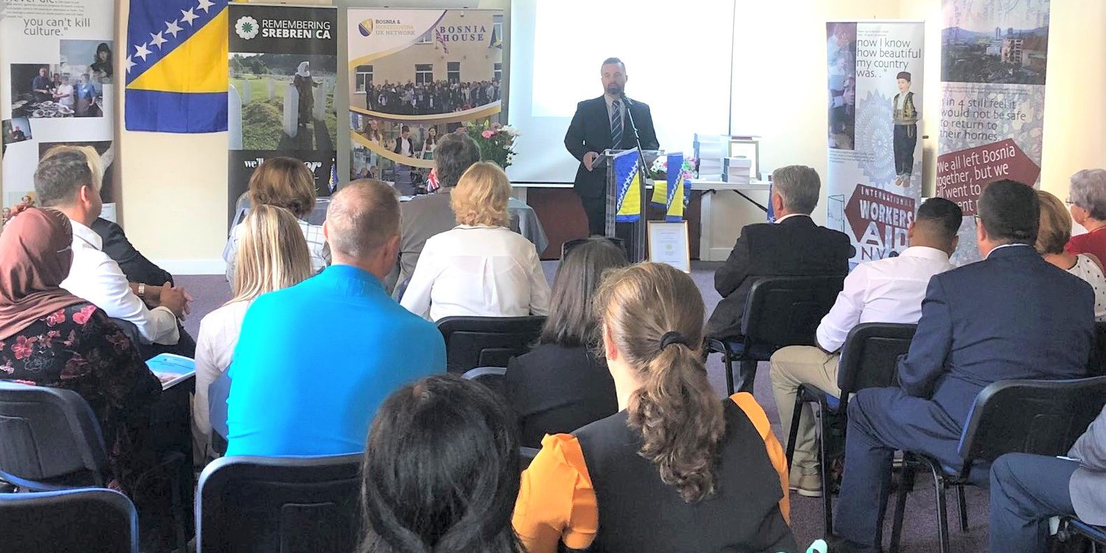 Obraćanje Ambasadora Vanje Filipovića na skupštini BH UK Networka