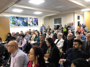 MAYOR YVONNE MOSQUITO AND "REMEMBERING SREBRENICA" AT THE BOSNIAN HOUSE IN BIRMINGHAM EVSR6499 1 300x225