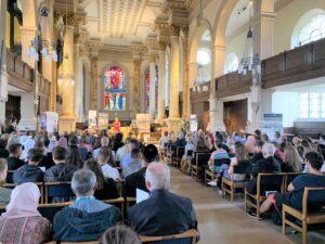 The victims of the genocide in Srebrenica were honored in Birmingham IMG 6089 300x225