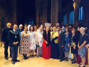 Manchester Cathedral - Huge turnout for Srebrenica genocide commemoration IMG 6179 300x225