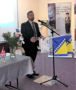 Ambassador Vanja Filipović attended the annual assembly of the BH UK Network IMG 2163 252x300