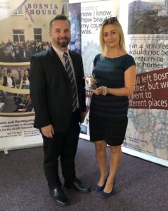 Awarded "Volunteers of the Year" Sanela Saracevic Hujic 239x300
