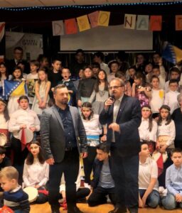 Statehood Day of Bosnia and Herzegovina celebrated in the heart of Great Britain Ambasador Vanja Filipovic I Zaim Pasic 256x300