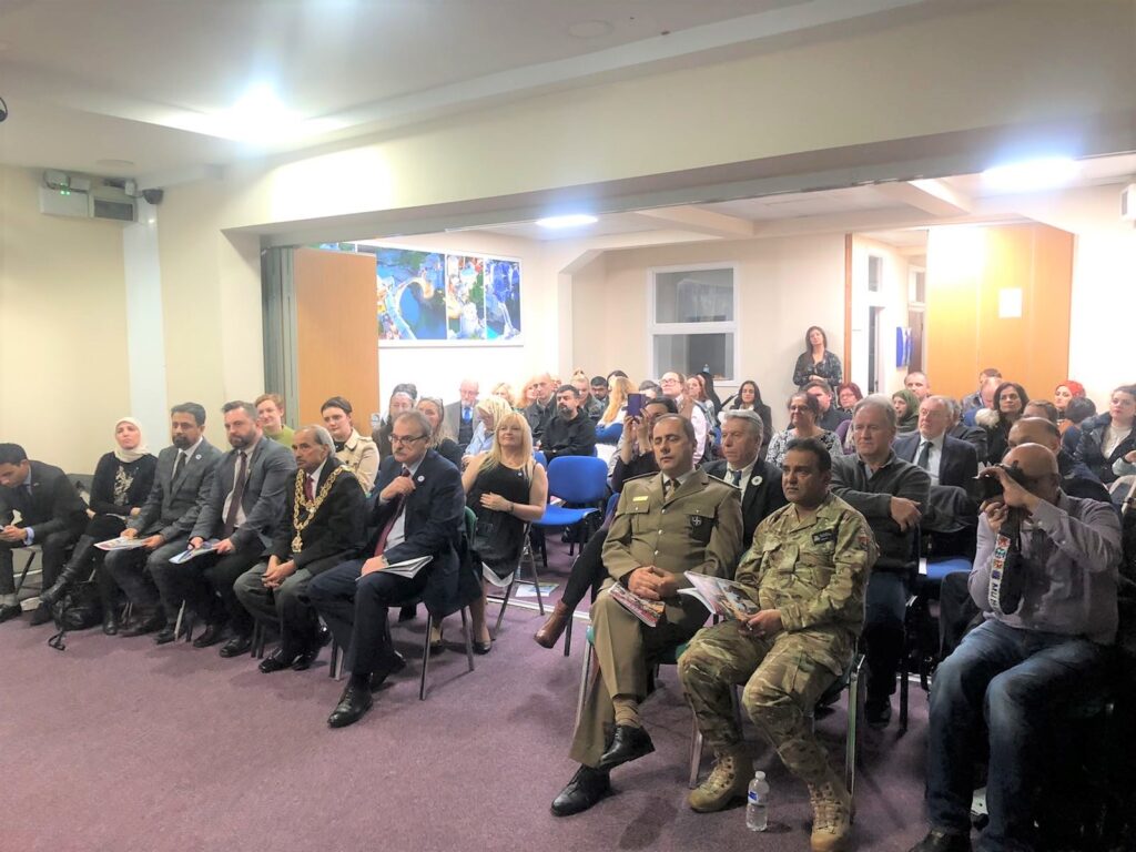 Formal dinner: Mayor Mohammed Azim and "Remembering Srebrenica" at Bosanska House in Birmingham IMG 5383 1024x768