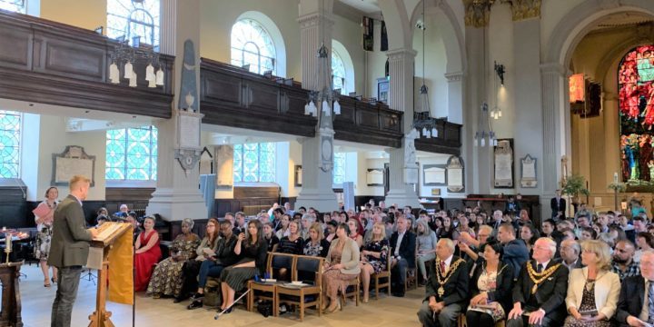 Detalj sa komemoracije geonocida 2019 godine u Birminghamu