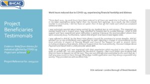 BHCAC in London successfully implemented a project funded by the UK government 7 300x169